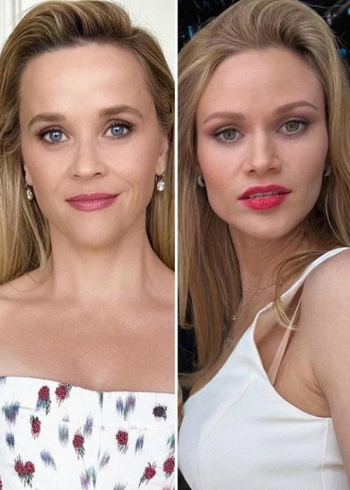 В Москве живёт 34-летняя актриса Марина Доможирова, которая удивительно похожа на голливудскую звезду риз уизерспун. 03