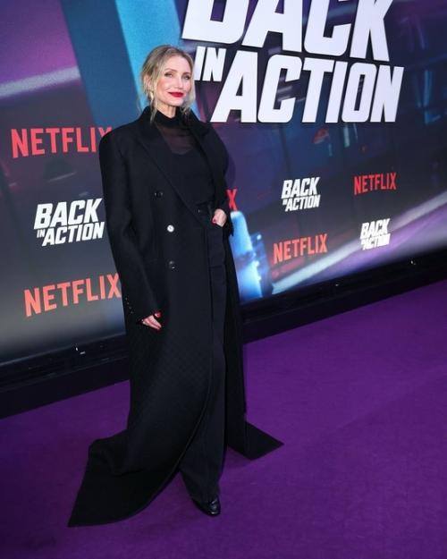 Кэмерон диас впервые за пять лет на красной дорожке появилась. 04