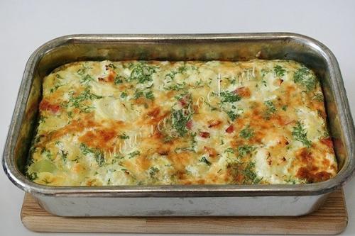Запеканка из цветной капусты. 08 Запеканка из цветной капусты. 08