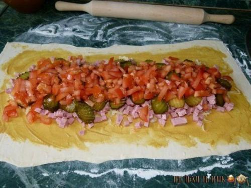 Голландский рулет.   Ингредиенты: 02