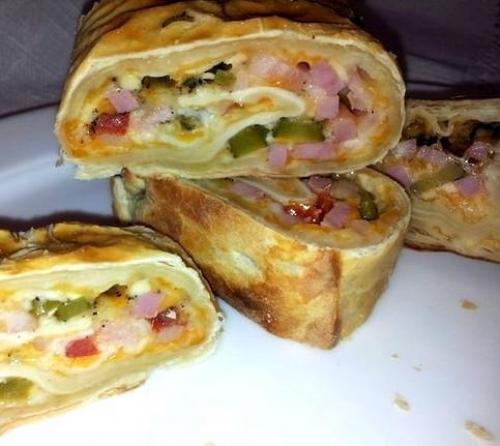 Голландский рулет.   Ингредиенты: 04