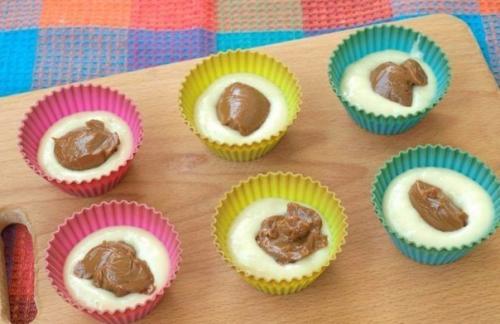 Кексы со сгущенкой. 03