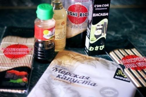 Роллы Филадельфия. Ингредиенты: 01 Роллы Филадельфия. Ингредиенты: 01