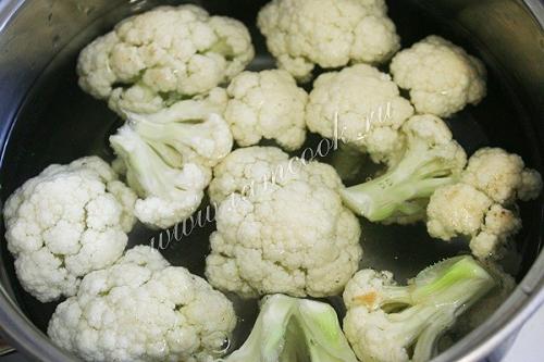 Запеканка из цветной капусты. 02 Запеканка из цветной капусты. 02