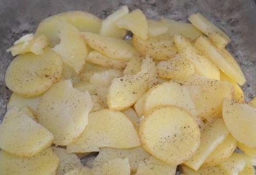 Картофельная запеканка со скумбрией. 02 Картофельная запеканка со скумбрией. 02