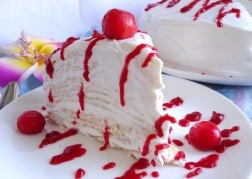 Блинный торт.

А сегодня - блинный торт.  