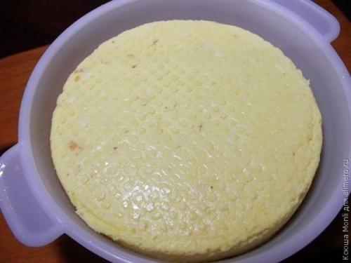 Ленивая домашняя брынза. 08