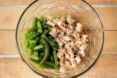 Салат Шедевр с курицей и сладким перцем. 02 Салат Шедевр с курицей и сладким перцем. 02