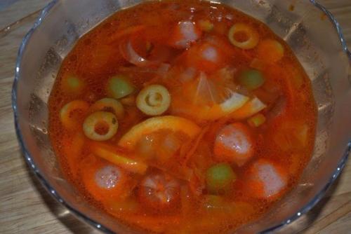 Суп - солянка.  Суп - солянка пошаговый рецепт - очень простой рецепт. 08 Суп - солянка.  Суп - солянка пошаговый рецепт - очень простой рецепт. 08