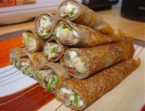 15 самых вкусных начинок для блинов!