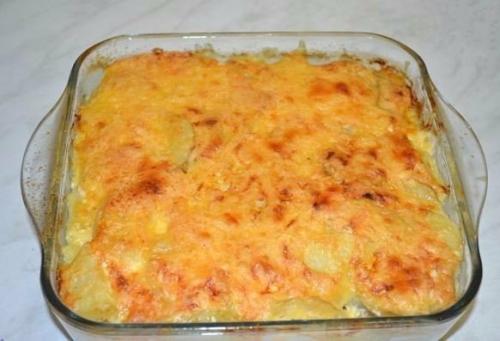 Картофельная запеканка со скумбрией. 08 Картофельная запеканка со скумбрией. 08