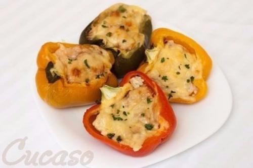 Курица в перце.