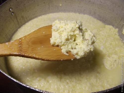 Ленивая домашняя брынза. 07