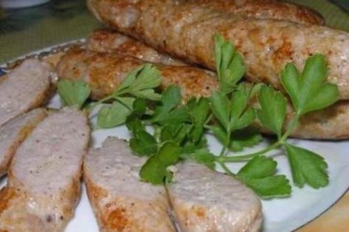 Домашние куриные колбаски. 01 Домашние куриные колбаски. 01