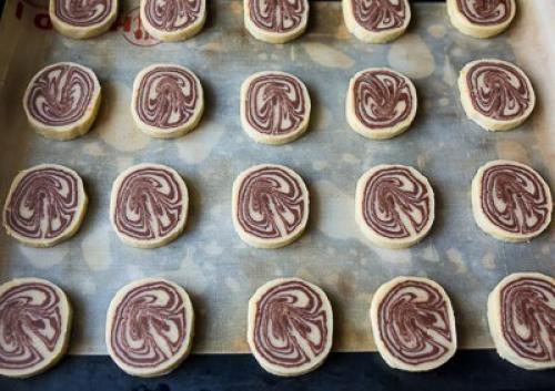 Мраморное печенье.   Ингредиенты на 60 штук: 06 Мраморное печенье.   Ингредиенты на 60 штук: 06