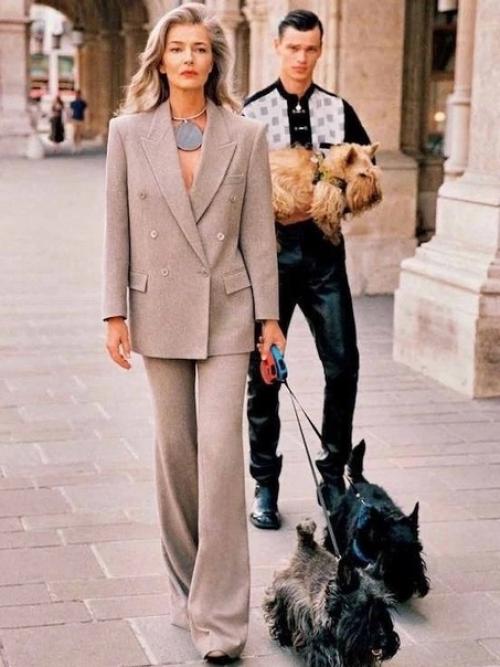 58-Летняя супермодель Паулина поризкова снялась в провокационной фотосессии для глянца. 02