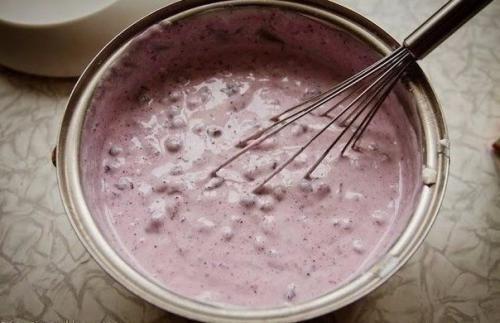 Черничный пирог с творогом? 05