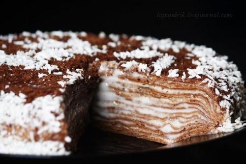 Блинный торт. Ингредиенты: Блинный торт. Ингредиенты: