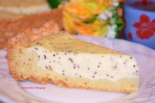 Сметанно - маковый пирог.

