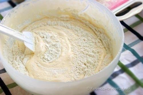 Бисквит на горячем молоке. 01 Бисквит на горячем молоке. 01