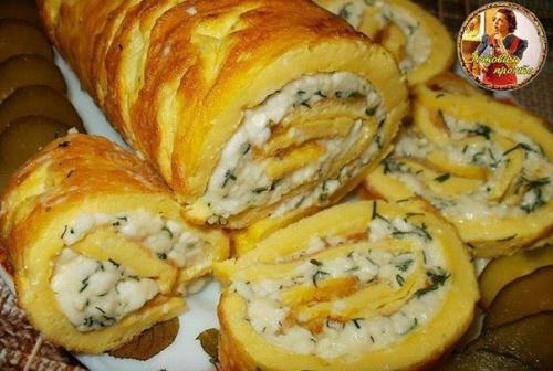 Топ - 9 рецептов закусочных рулетов к праздничному столу и на каждый день. 08