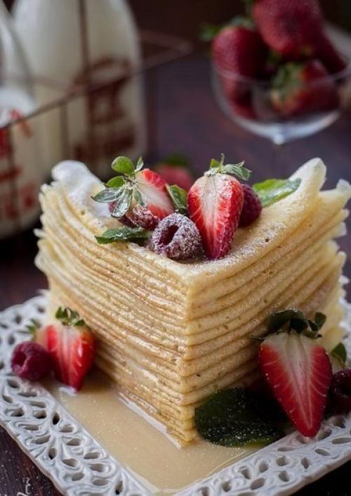 Нежнейшие заварные блинчики! 

