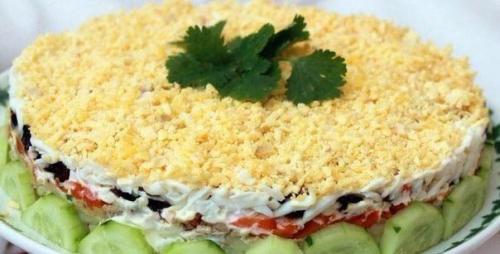 Салат Бонапарт. Ингредиенты: Салат Бонапарт. Ингредиенты: