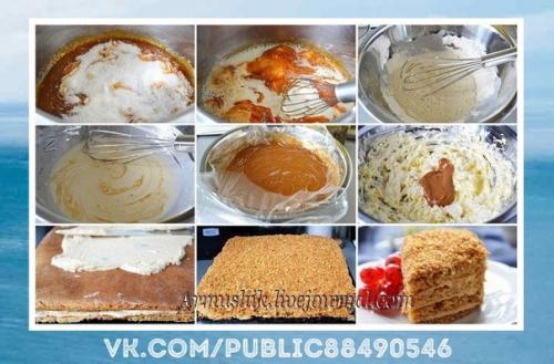 Вкуснейший рецепт.  Медовик. 01 Вкуснейший рецепт.  Медовик. 01