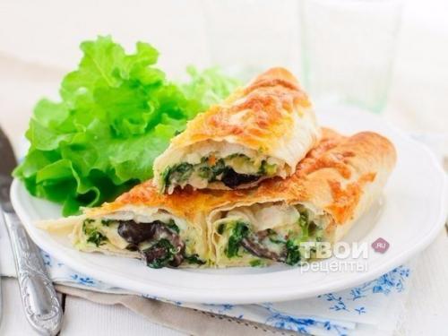 Лаваш с курицей. Лаваш с курицей.