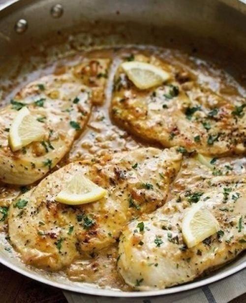 Кypoчка в нeжном сoусе. 04