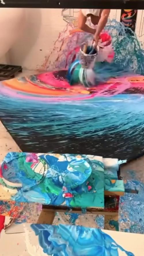 Как вам такое искусство? 

