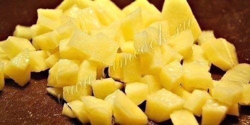 Нежнейший сырный суп с курицей. 02 Нежнейший сырный суп с курицей. 02