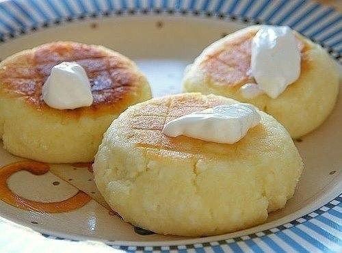 Воздушные сырники. Ингредиенты: Воздушные сырники. Ингредиенты: