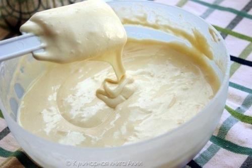 Бисквит на горячем молоке. 04 Бисквит на горячем молоке. 04