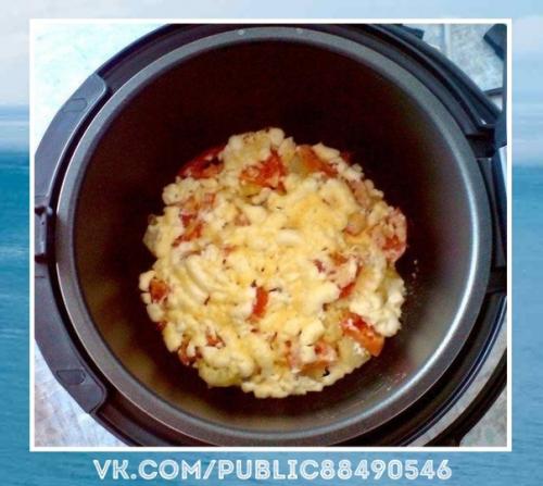 Невероятный рецептик.  Мясо по-французски в мультиварке. 03