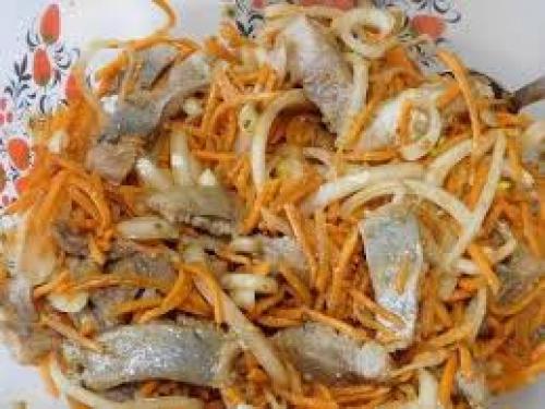 Обалденная селедочка ХЕ.   Ингредиенты: 02