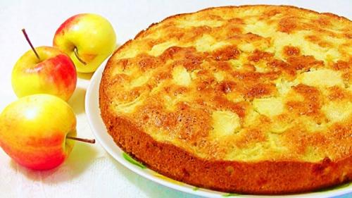 Ленивая шарлотка - самая простая и вкусная. 01