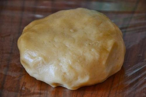 Пирог с творогом и черникой. 02