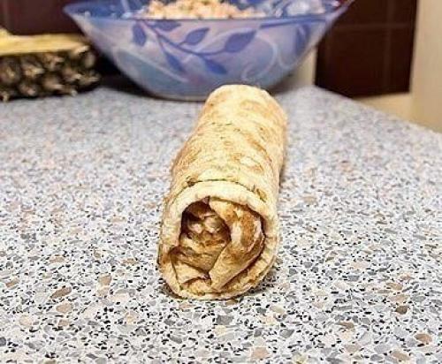 Домашняя шаурма.  Ингредиенты: 07