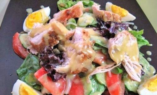 Топ - 6 диетических рецептов салатов из курицы. 01