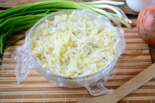 Салат Ричард с гранатом. 05