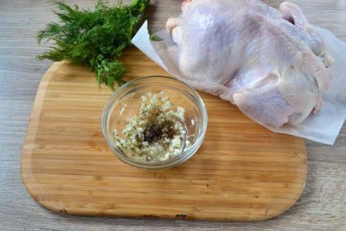 Жареный цыпленок джулии чайлд. 01