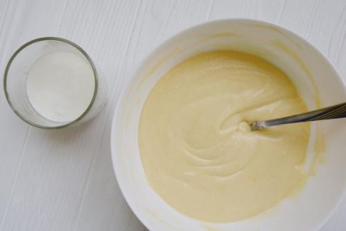 Ванильный кекс с влажной шоколадной начинкой. 03 Ванильный кекс с влажной шоколадной начинкой. 03