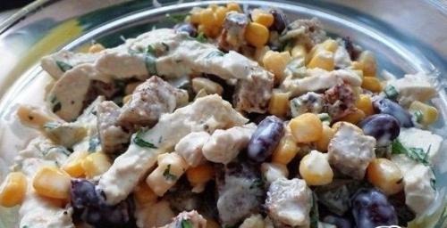 Топ - 6 диетических рецептов салатов из курицы. 05