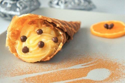 Мандариновый заварной крем. Мандариновый заварной крем.