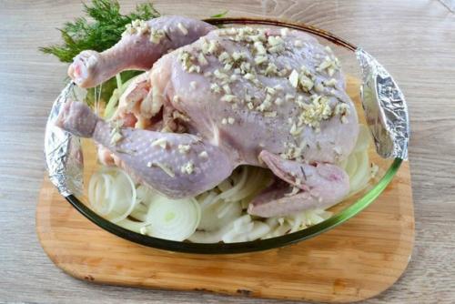 Жареный цыпленок джулии чайлд. 03