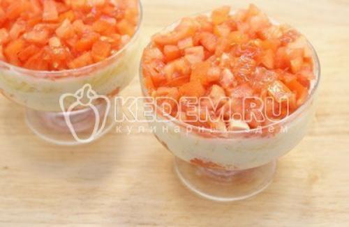 Салат с красной рыбой. 05