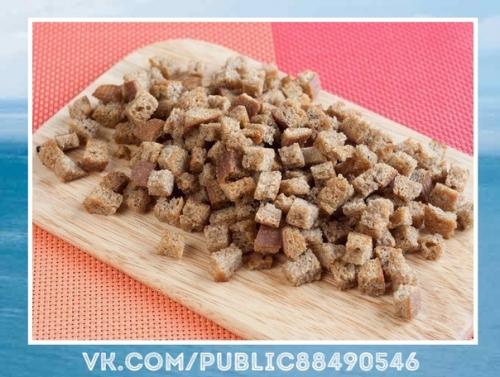 Великолепный рецепт.  Салат с сухариками. 02