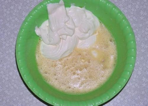 Брауни с творогом и вишней. 04 Брауни с творогом и вишней. 04