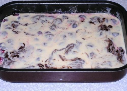 Брауни с творогом и вишней. 06 Брауни с творогом и вишней. 06